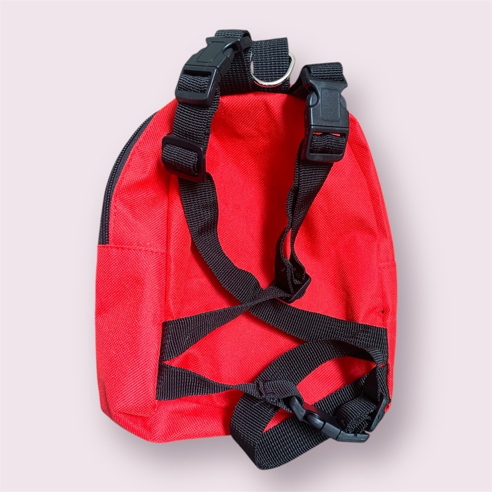 Dog Backpack - Panda Print - Picture 2 of 2